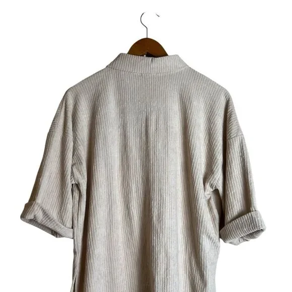 NWT! Nasty gal ribbed 2 piece towel set‎ in stone - Picture 6 of 12